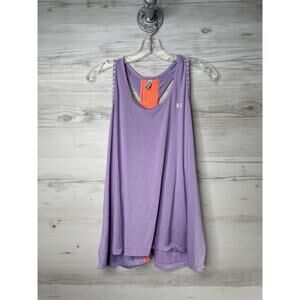Under Armour Tank Top Womens 1X HeatGear Sleeveless Loose Fit Athletic Workout
